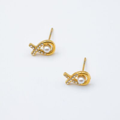 Stainless Steel Earrings - G257B