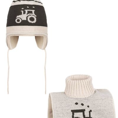 Conjunto de gorro y braga "Arduino"