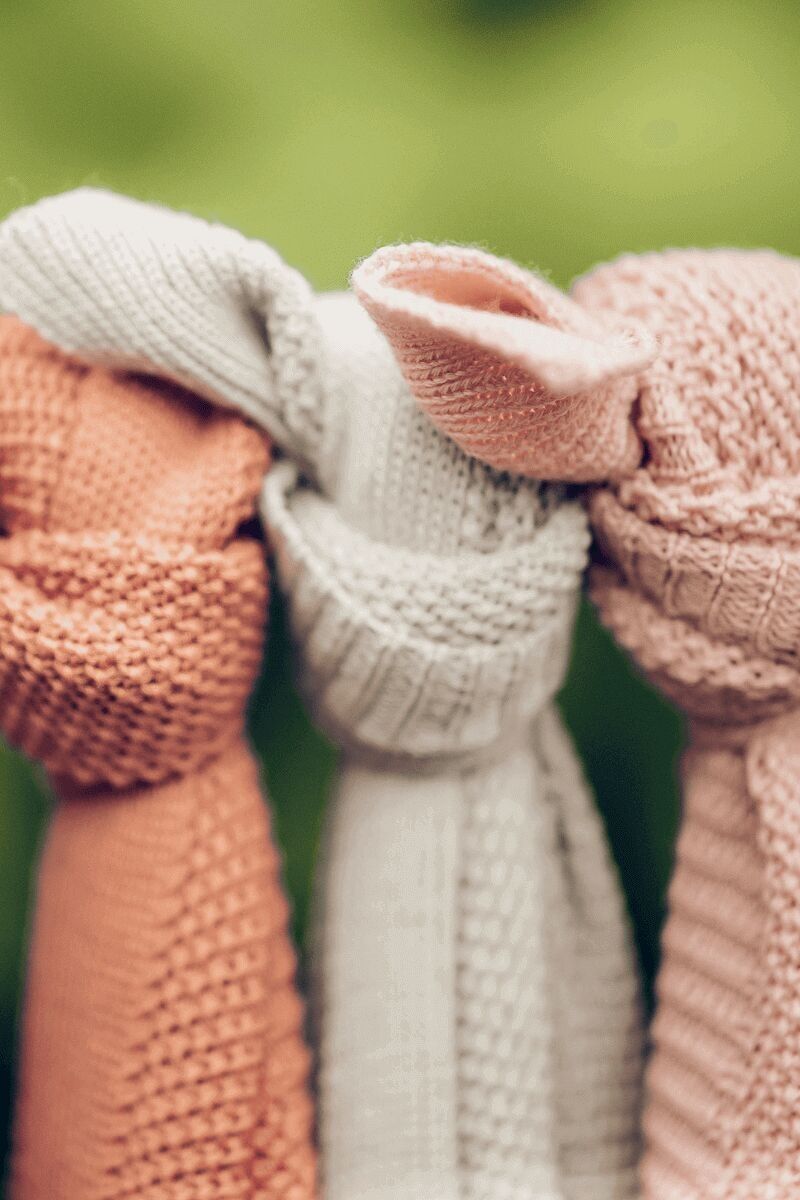 100% merino wool baby blanket  - knitted  TOP SELLER