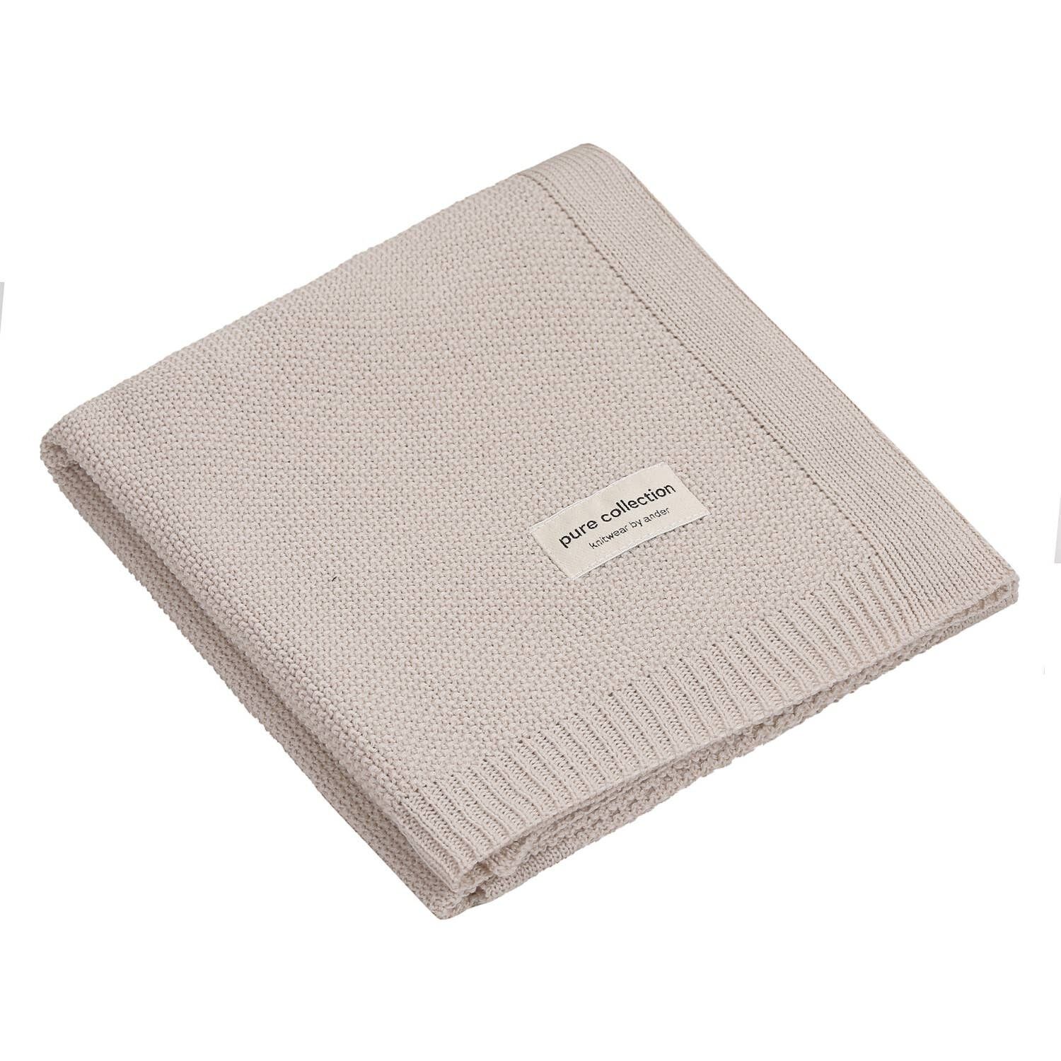 100% merino wool baby blanket  - knitted  TOP SELLER
