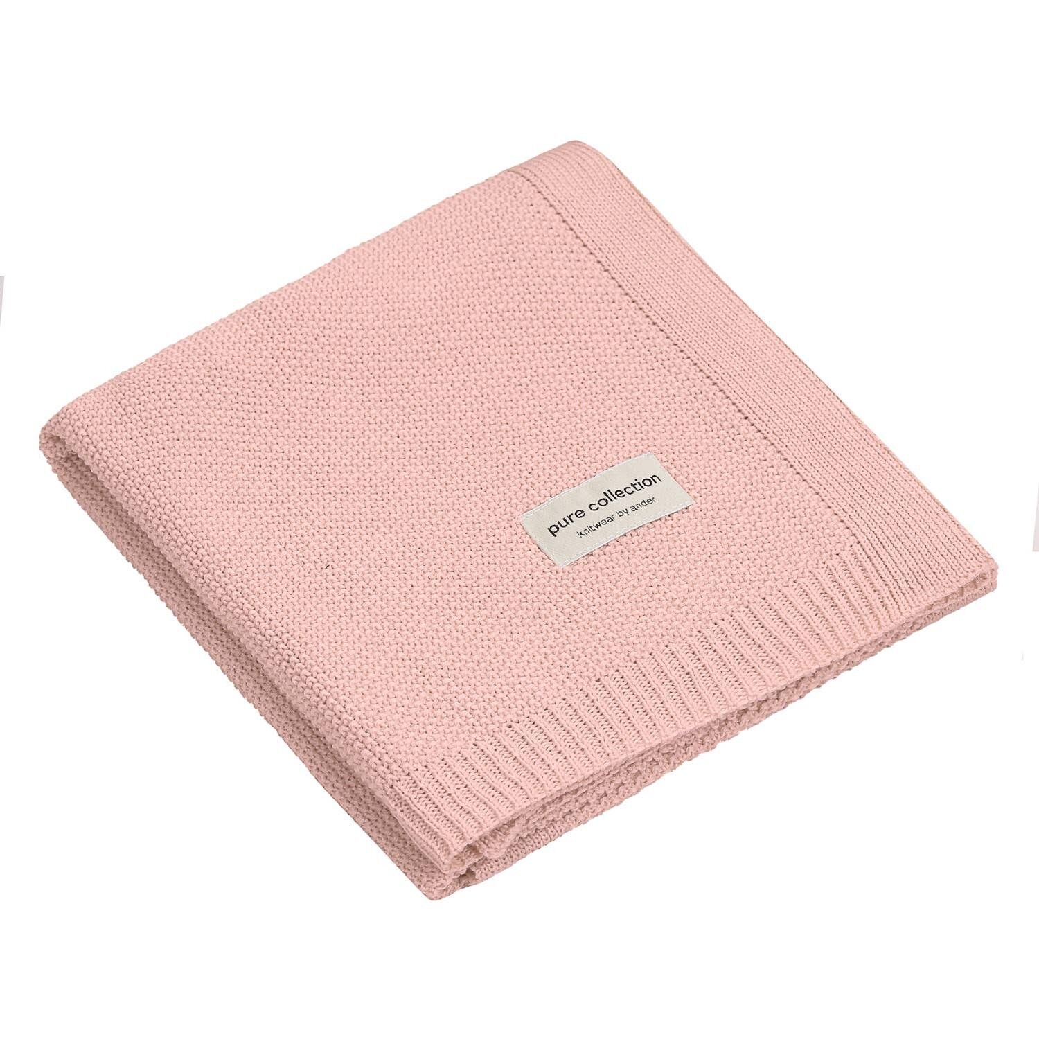 100% merino wool baby blanket  - knitted  TOP SELLER