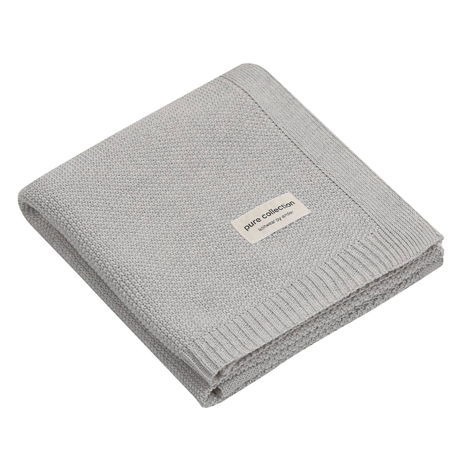 100% merino wool baby blanket  - knitted  TOP SELLER