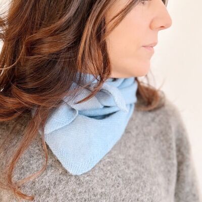 Sophie Scarf Scarf Blue Mottled