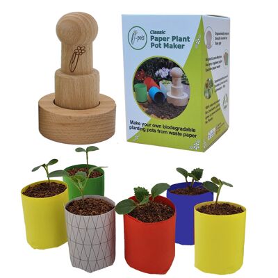 Fabricant de pots en papier | L'outil classique pour les jardiniers écologiques