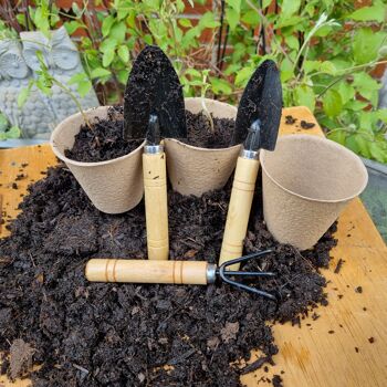 Petits outils de jardinage | Ensemble de trois 5