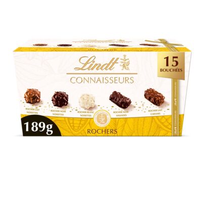 Ballotin Connoisseurs Rochers 189g – Lindt