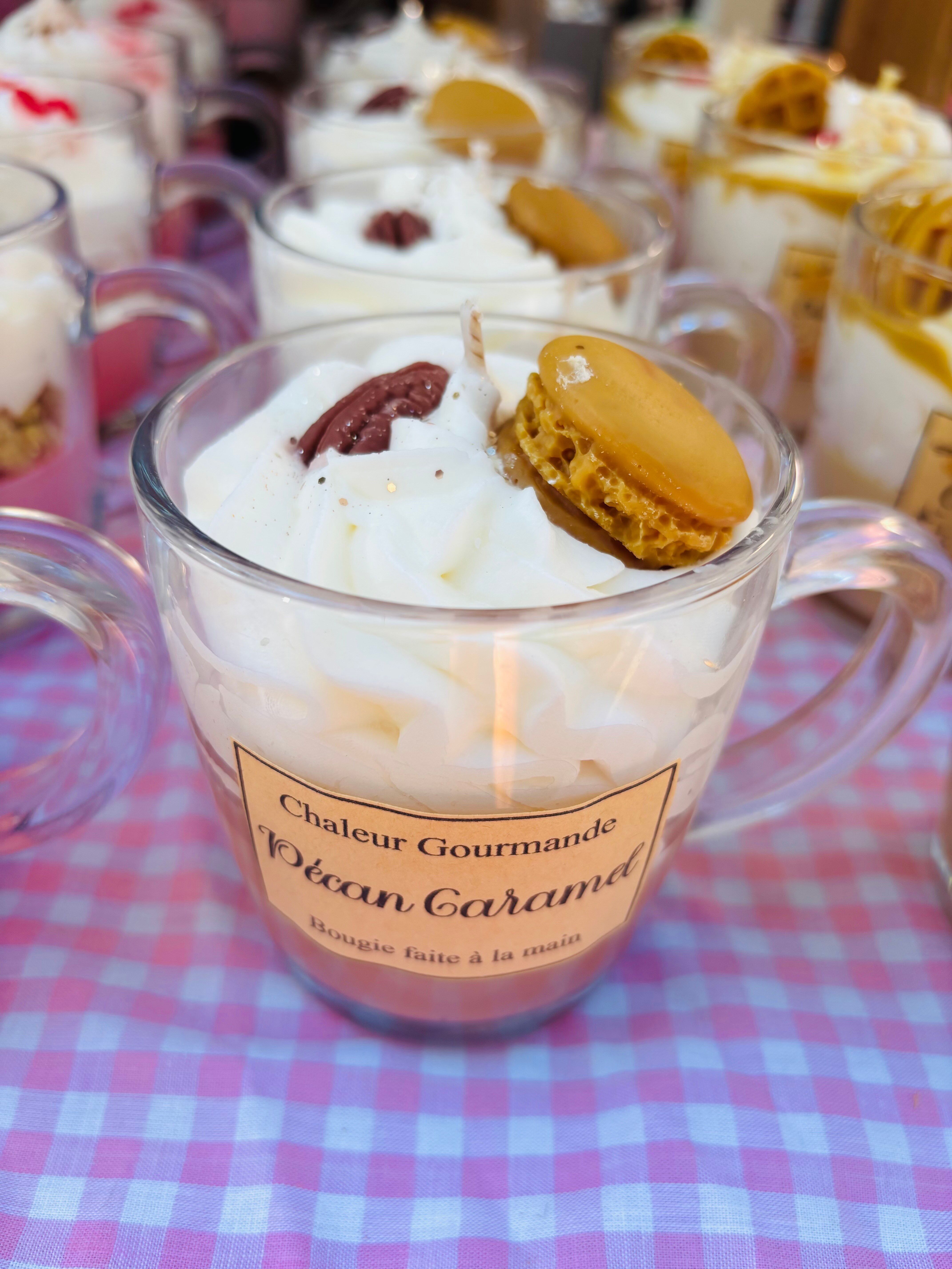 Caramel soy wax candle