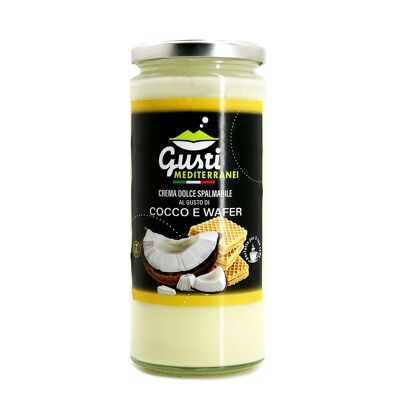 COCONUT AND WAFER FLAVOURED SPREAD CREAM 580 ML