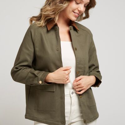 ACHILE - Structured cotton hunter jacket