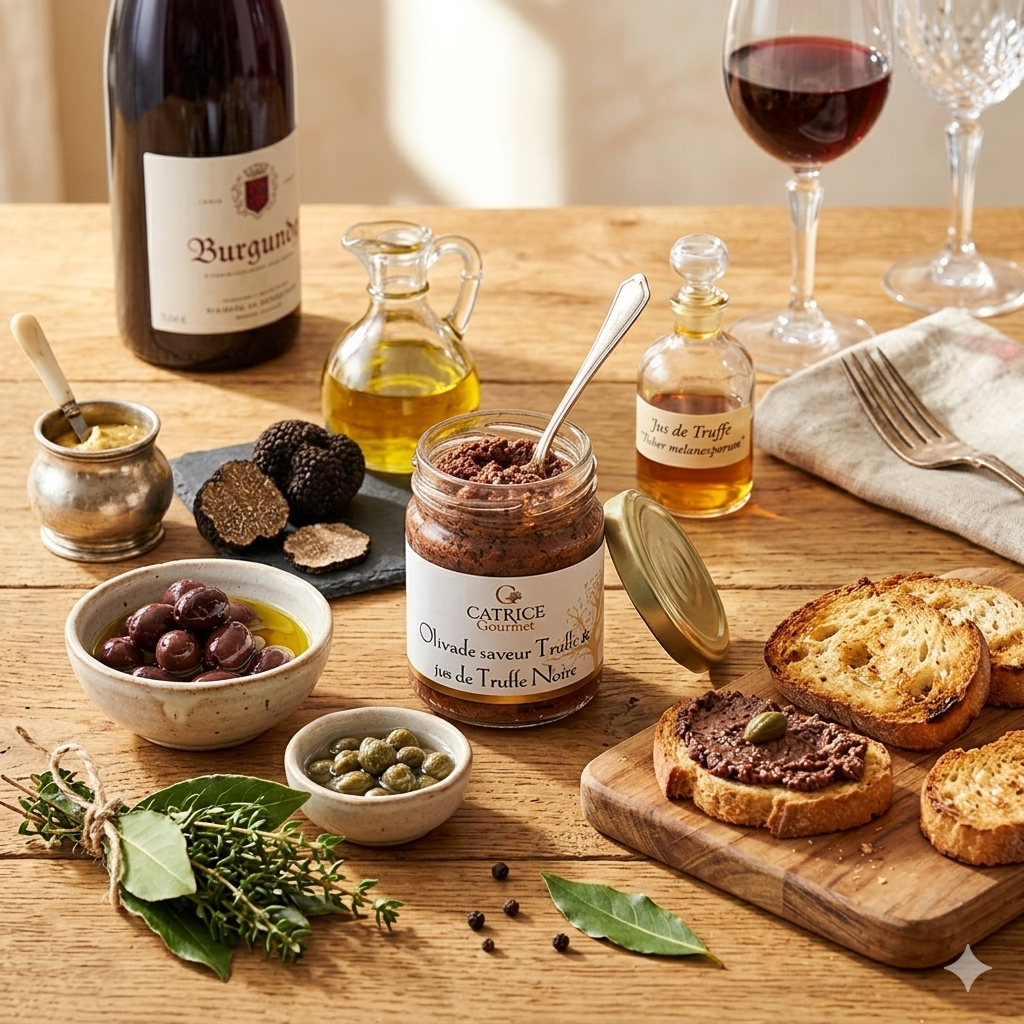 Truffle spread - Olivade truffle flavor & black truffle juice 80g