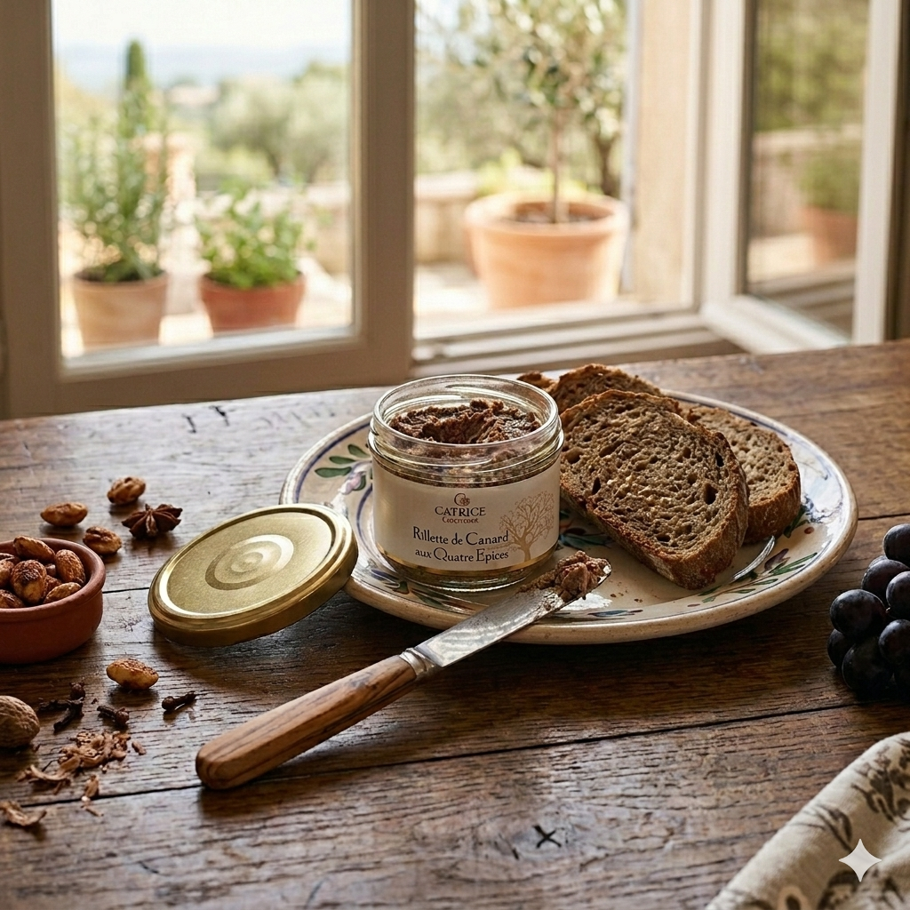 Duck Terrine - Duck Rillette with 4 Spices 200g