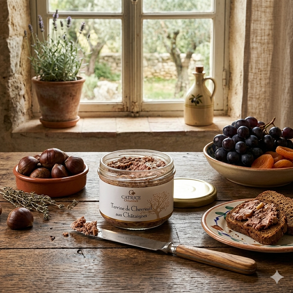Game Terrine - Venison terrine with chestnuts 200g