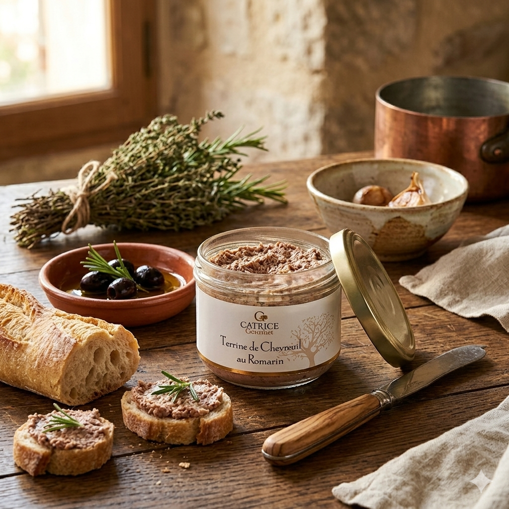 Game Terrine - Venison Terrine with Rosemary 200g