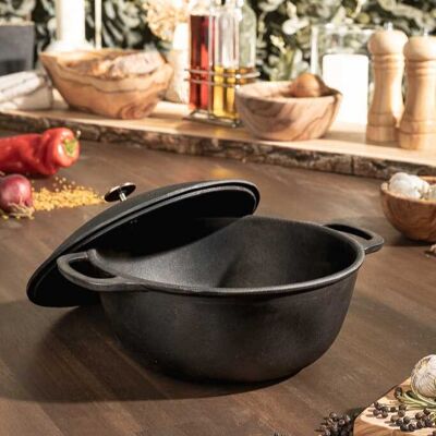 cast iron pot