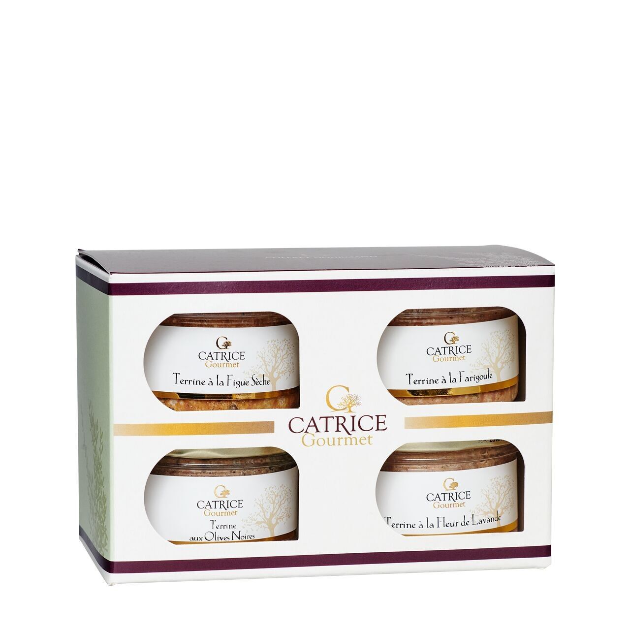 Gourmet gift box - Box of 4 Provençal Terrines