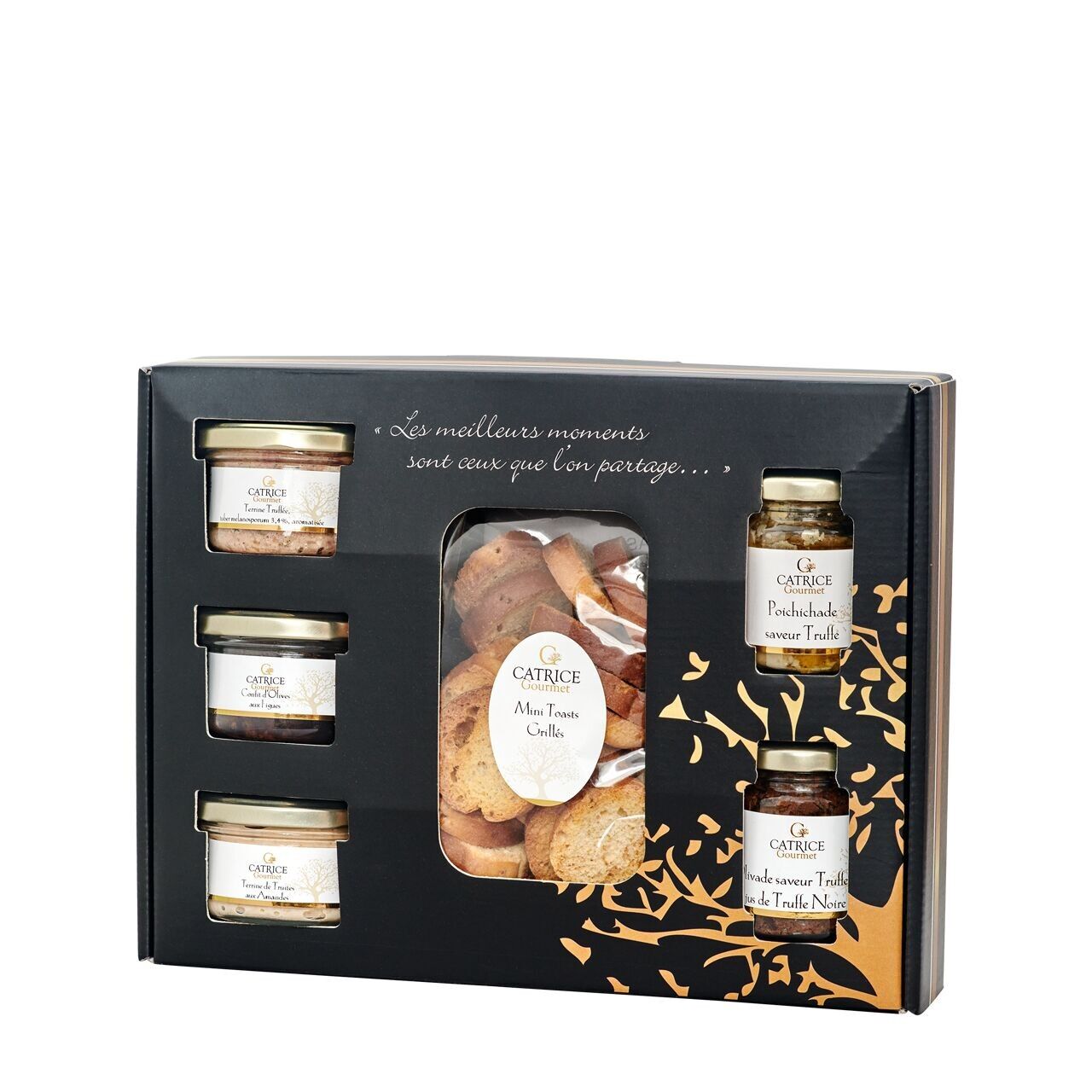 Gourmet-Geschenkbox - Festliche APERITIF-Box