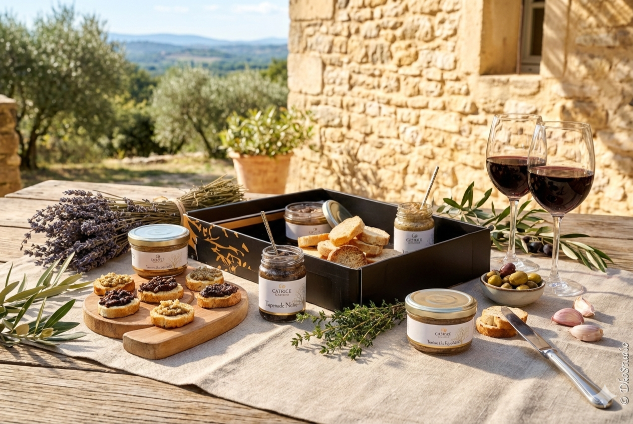 Gourmet gift box - Provençal APERITIF BOX 1