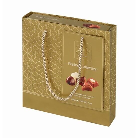 Boite carrée collection 200gr , avec sac, Hamlet