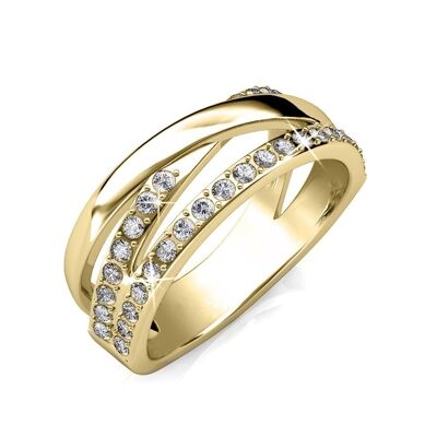Kris Ring - Gold and Crystal