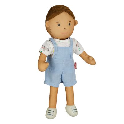 Rag doll ''Noah'' with outfit to dress and undress, 32 cm