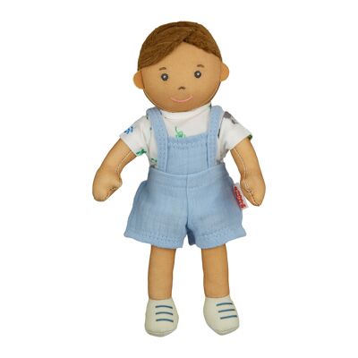 Rag doll ''Ben'' with outfit to dress and undress, 22 cm