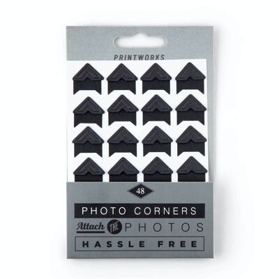 Set of 20 Photo Album corners - Printworks