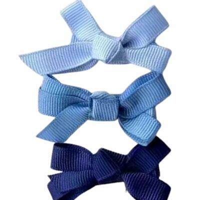 Hair Clip Set – Sky Bows