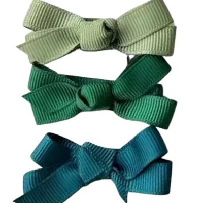 Hair Clip Set – Forest Bows