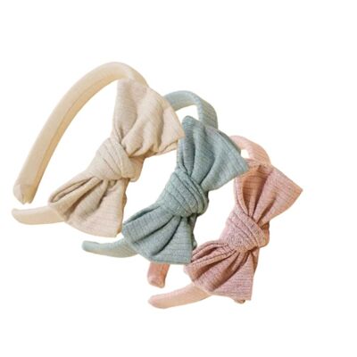 Conjunto de diademas con lazos de conejito