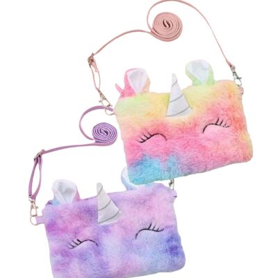 Conjunto de bolsos para niños: Unicornios esponjosos