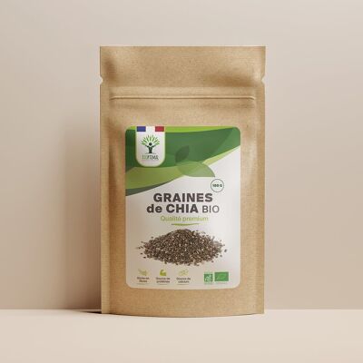 Organic Chia Seeds - Bioptimal