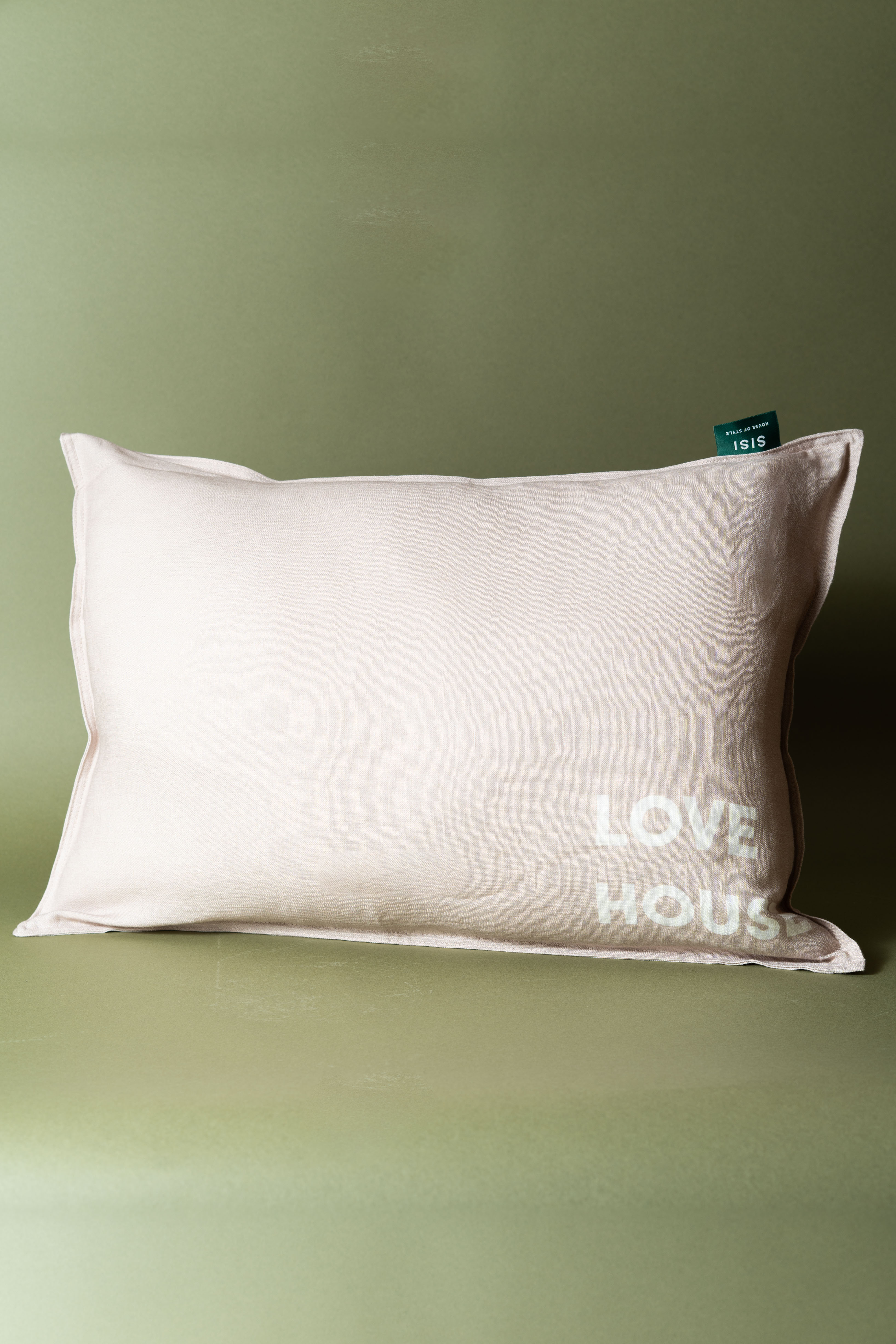 Sisi linen cushion, Love house