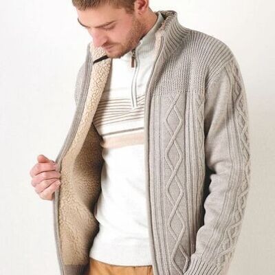 60987 Gilet doppio Sherpa