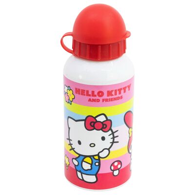 STOR SMALL ALUMINUM BOTTLE 400 ML SUBLIMATION HELLO KITTY AND FRIENDS
