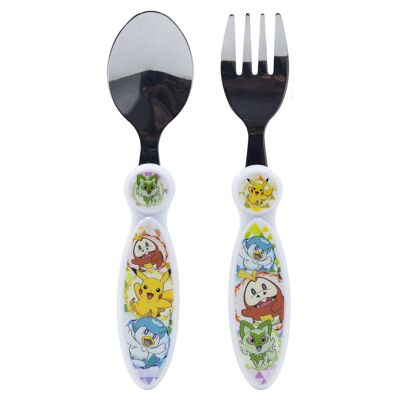 STOR METAL CUTLERY SET 2 UNITS POKEMON