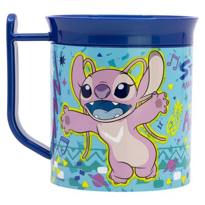 STOR MICRO EASY HOLD MUG 400 ML STITCH DRAWING