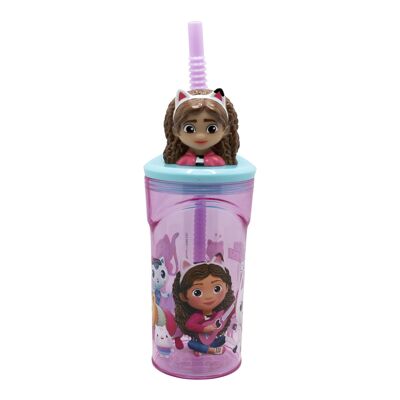 STOR VASO FIGURITA 3D 360 ML GABBYS DOLLHOUSE