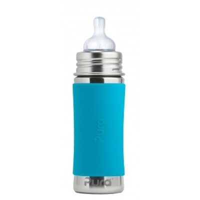 Biberón Pura 325 ml + funda aqua