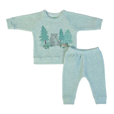 16555 - Tuta da jogging in maglia (felpa + pantaloni) - AI 25-26