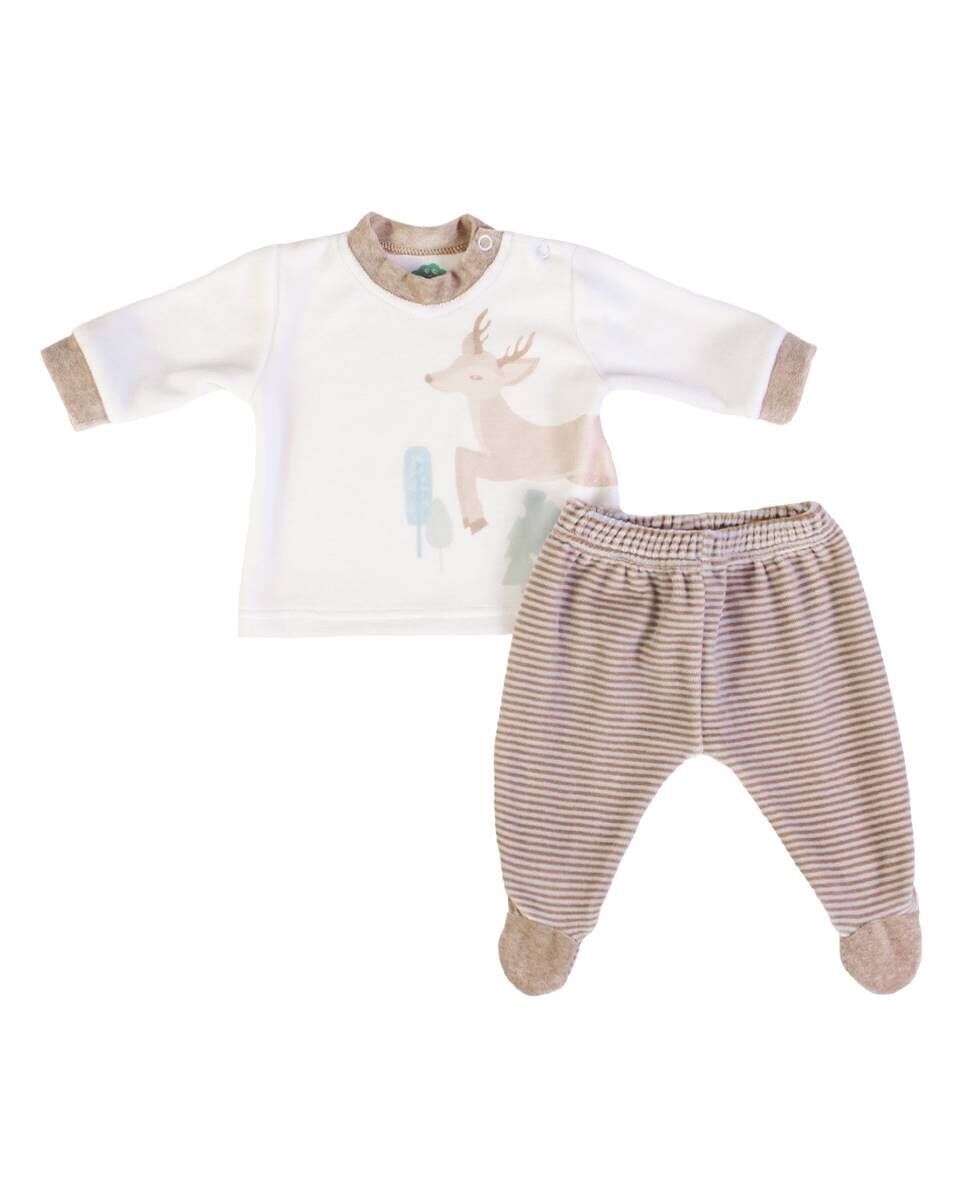 16598 - T-shirt manches longues + pantalon - Bio - AH 25-26