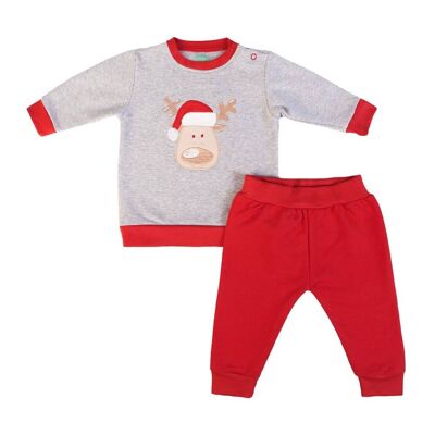 16642 - Tuta da jogging natalizia (felpa + pantaloni) - AI 25-26
