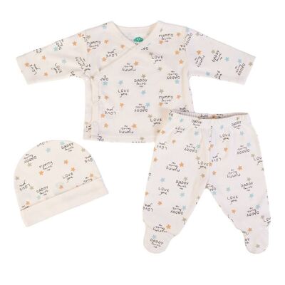 16538 - T-shirt manica lunga + pantaloni + cappello - AI 25-26