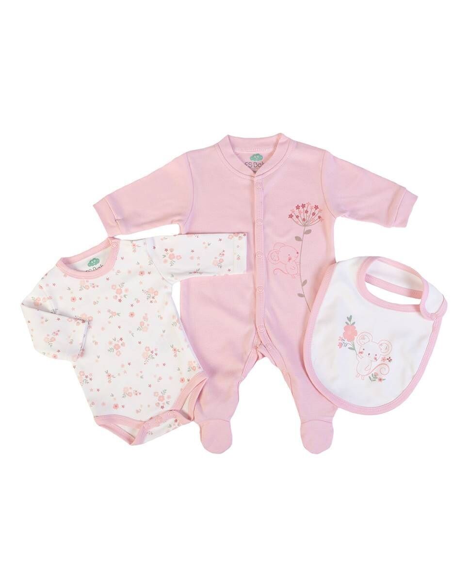 16663 - Grenouillère + body + bavoir - AW 25-26