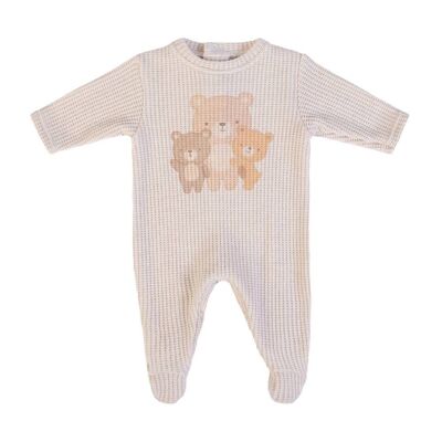 16684 - Knitted babygrow - AW 25-26