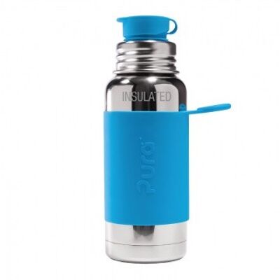 Pura thermos sports bottle 475 ml + aqua sleeve