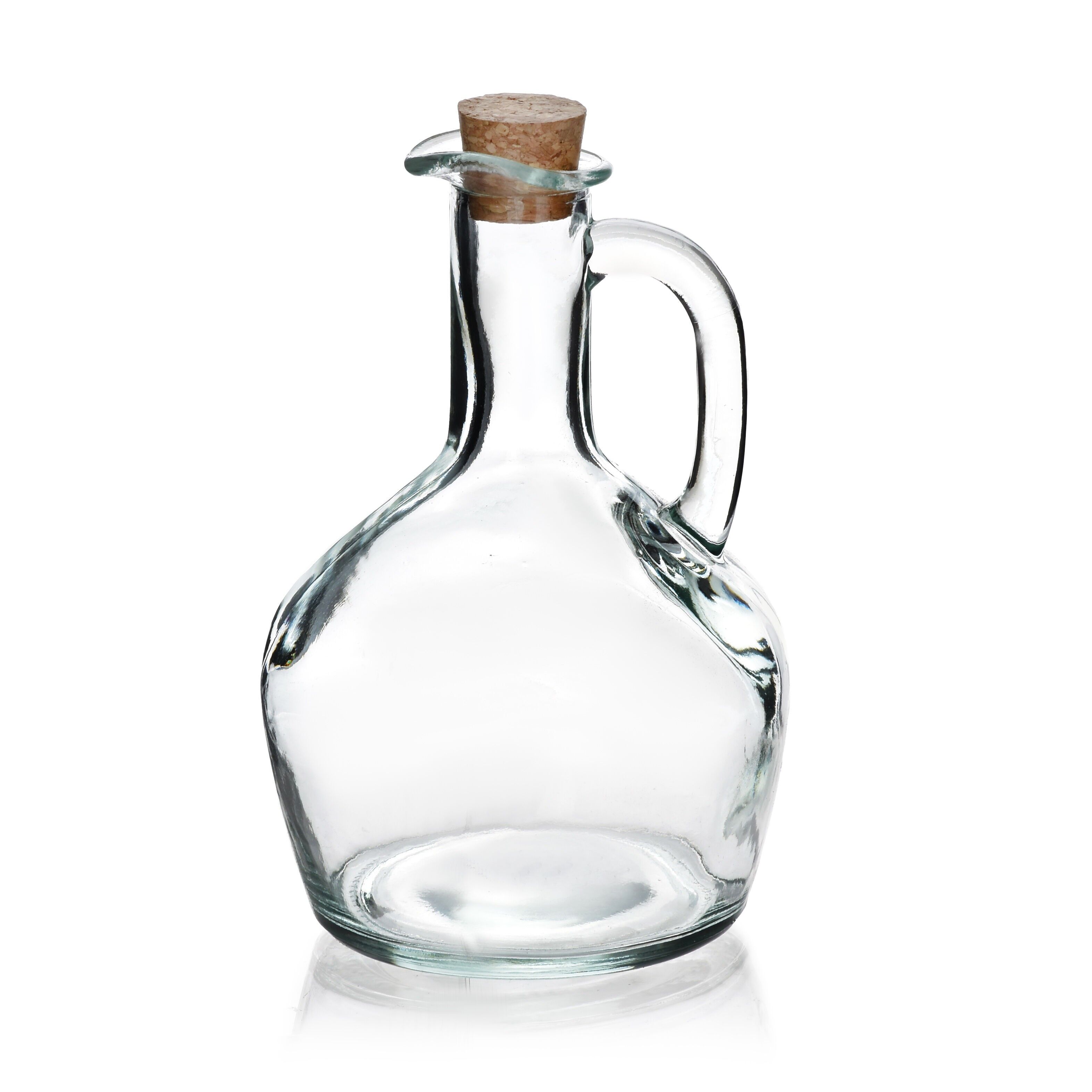 COCINA MODERNA Jarra de cristal con tapón 400ml 10x8x15.5cm