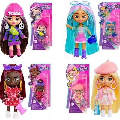 Barbie Extra Mini Poupée Assortis 8x16cm