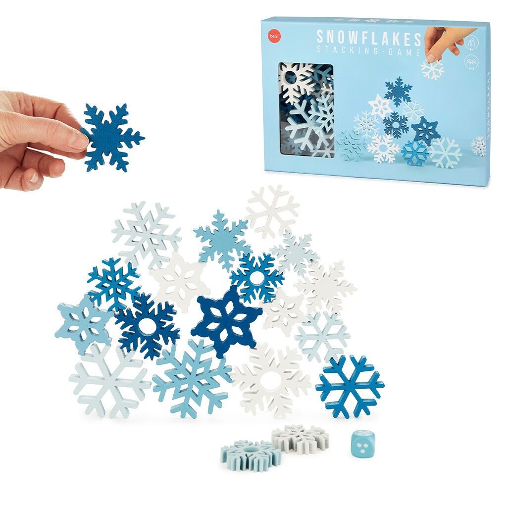Jeu d 'équilibre / Juego de mesa Snowflake