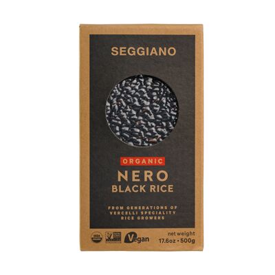 Organic Nerone black rice, 500 g