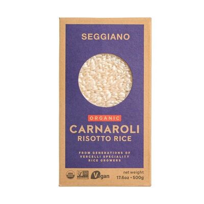 Organic Carnaroli rice, 500 g